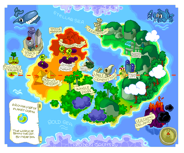 map of Oorth