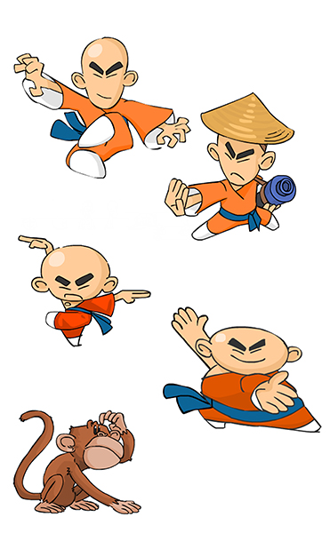 monks